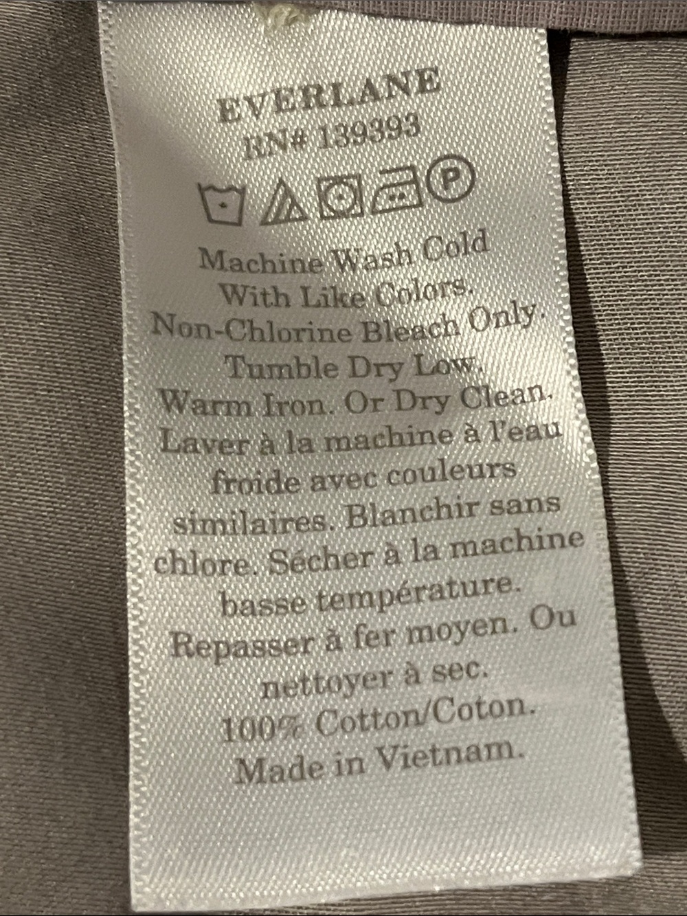 Everlane Light Lavender Boxy Short-Sleeve Button-Down Shirt - Picture 3 of 4